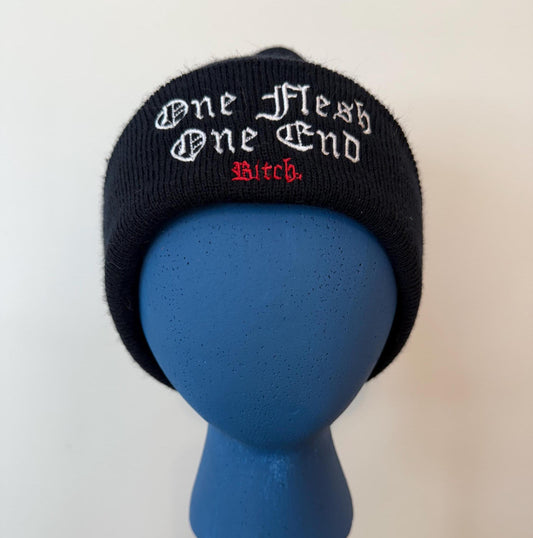 One Flesh One End Knit Cap