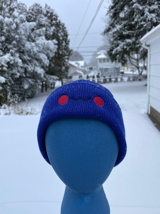 Embroidered Chiss Face Knit Cap