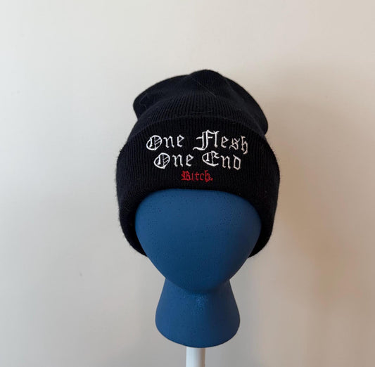 One Flesh One End Knit Cap
